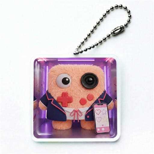 アクリルキーホルダー 表面